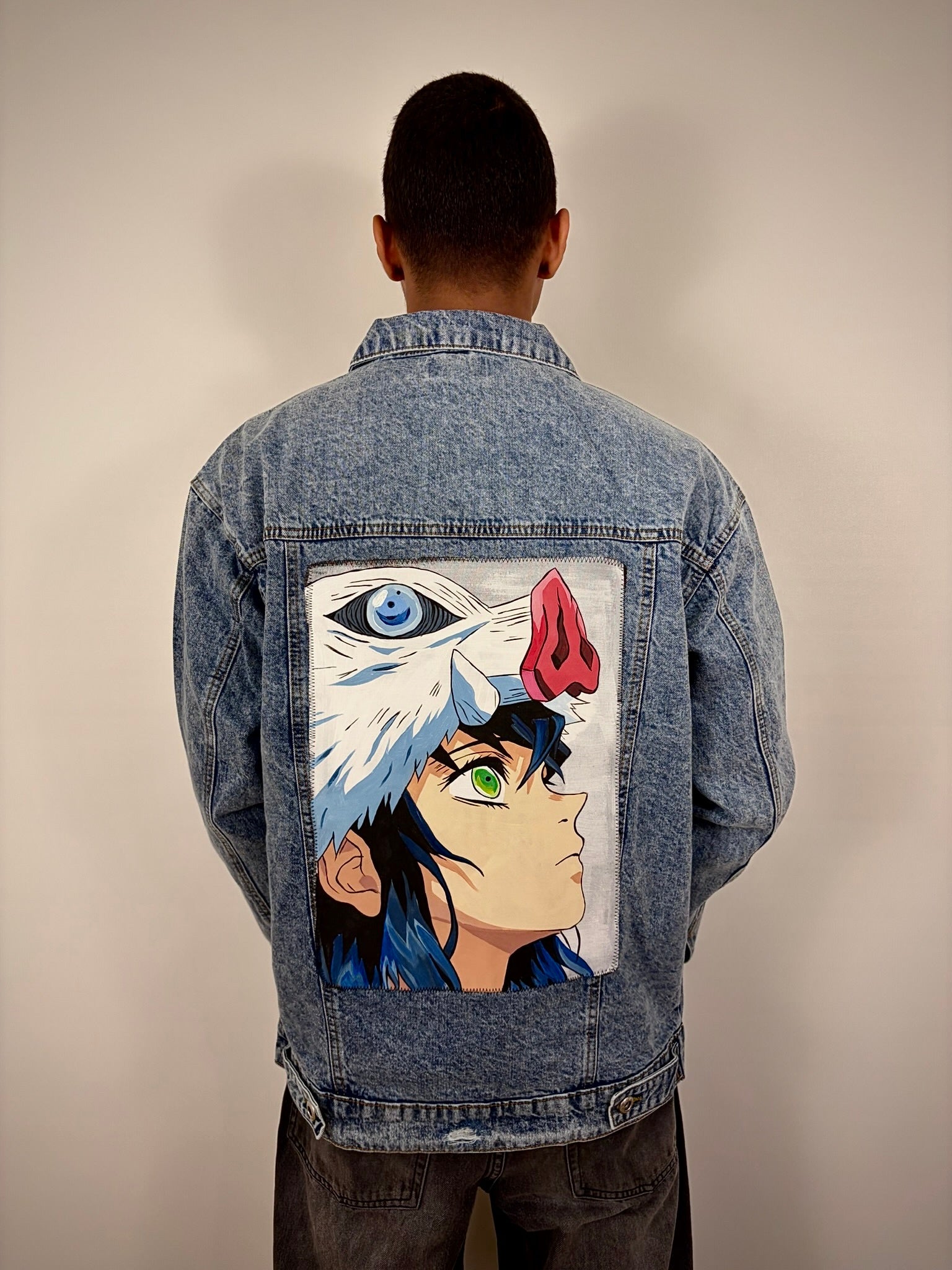 Akaiito Grey Denim - Demon Slayer Edition